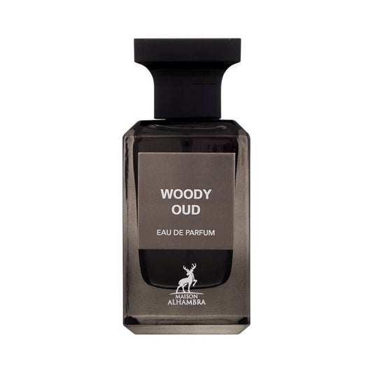 Maison Alhambra Woody Oud, Parfimērijas ūdens (EDP) Unisex